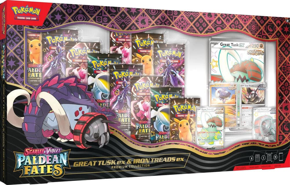 Paldean Fates Tusk Premium Collection